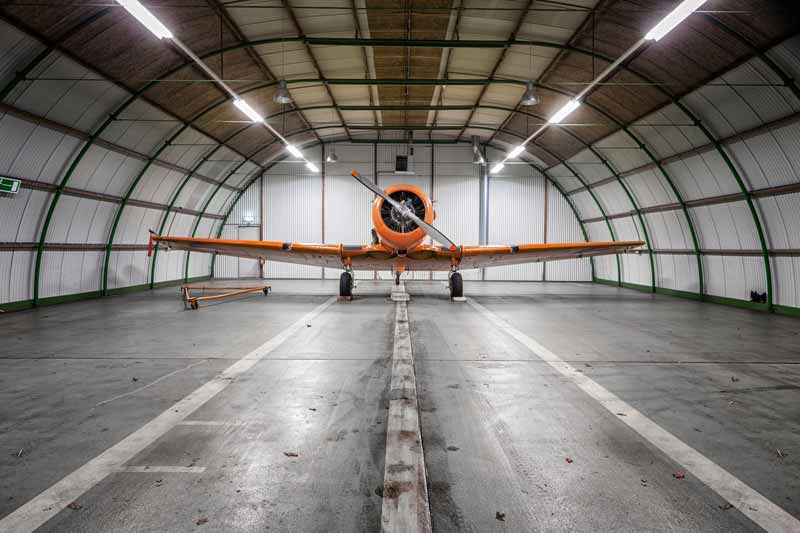 Large shed or aircraft hanger engineering
