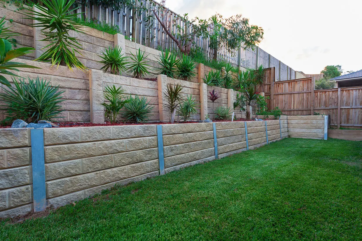 Professional structural engineering for retaining walls by Engineering on Demand, ensuring compliance with Australian standards