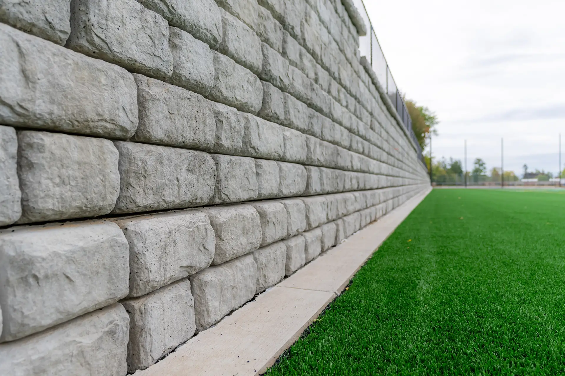 Sandstone Block Retaining Wall Engineering